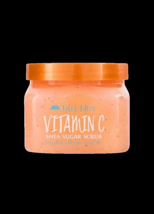 Скраб для тела с цитрусовым ароматом tree hut vitamin c sugar scrub 510g1 фото