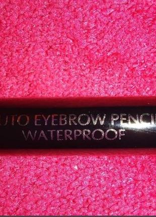 Олівець для брів. lcf. механічний олівець для брів. темно коричневого кольору. waterproof. восковий олівець. водостійкий.3 фото