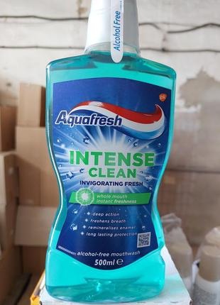 Ополіскувач для порожнини рота aquafresh intense clean, 500 мл