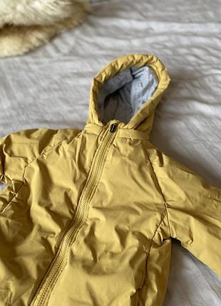 Куртка zara желтая 3