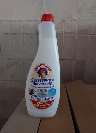 Универсальный очиститель пятновыводитель chante clair марсельское мыло запаска, 600 мл италия