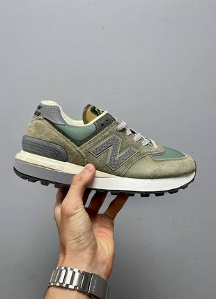 Кросівки new balance 574 legacy x stone island