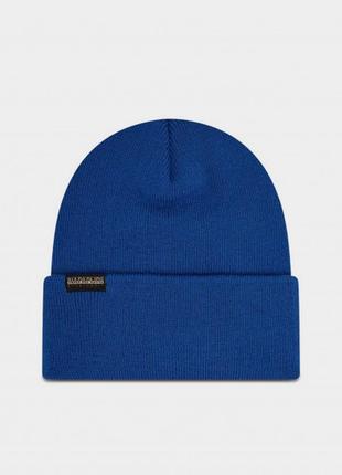 Чоловіча шапка napapijri beanie faro  / шапки бини напапири2 фото