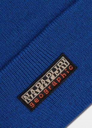 Чоловіча шапка napapijri beanie faro  / шапки бини напапири3 фото