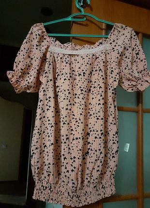 !! распродажа!!💕блуза с бабочками🦋🦋🦋 3