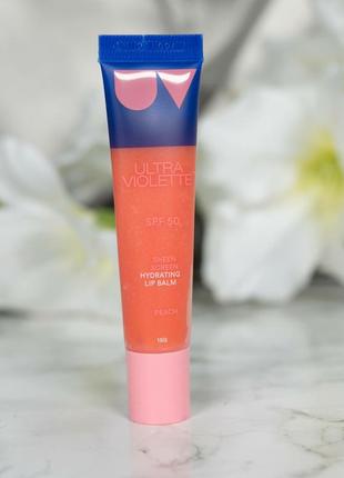 Зволожуючий бальзам для губ ultra violette sheen screen hydrating lip balm spf50