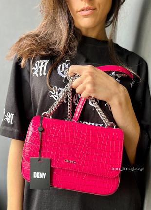 Dkny croco розовая оригинал