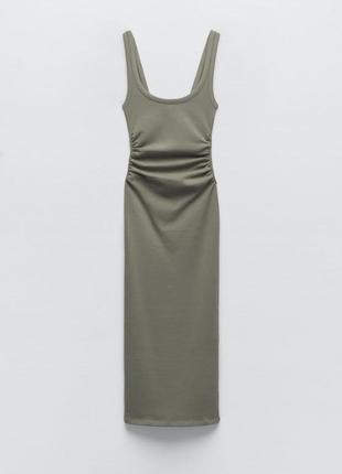 Платье миди zara