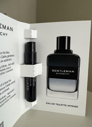 Пробник givenchy gentleman туалетная вода3 фото