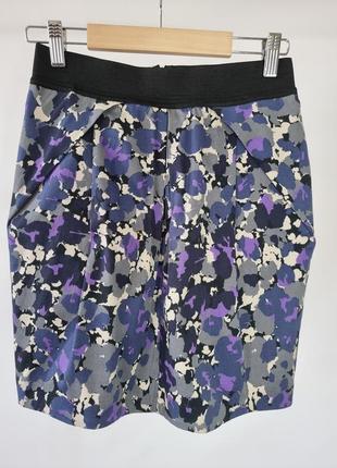 Женская мини юбка с цветочным принтом oasis юбка2 фото