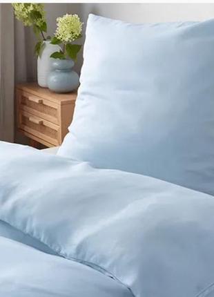 Роскошный льняной постельный комплект на молнии от tcm tchibo (чибо), нитевичка1 фото