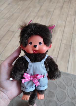Мавпочка monchhichi pink polka dot girl doll,multicolor