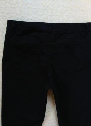 Стильные черные джинсы скинни с высокой талией denim, 14 размер.4 фото