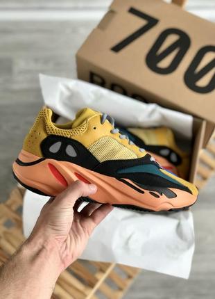 👟 кроссовки adidas yeezy 700 v1 sun / наложка bs👟1 фото