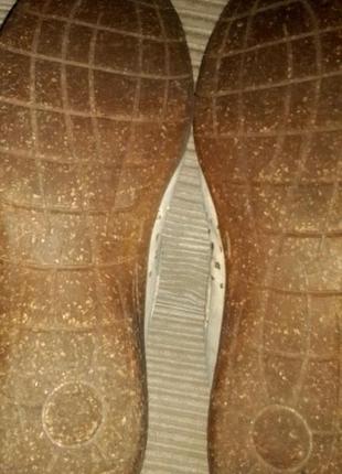 Гарні літні замшеві туфлі turm -schuh (німеччина) розмір 40 (25,8 см)9 фото