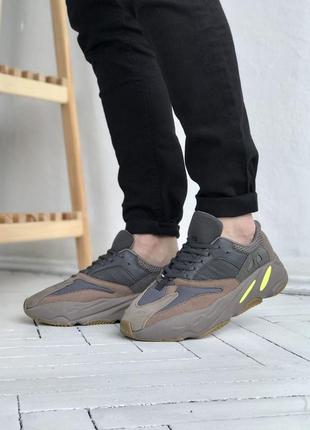 👟 кроссовки adidas yeezy 700 v1 mauve / наложка bs👟3 фото