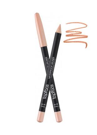 Карандаш для губ водостойкий topface waterproof lipliner 101