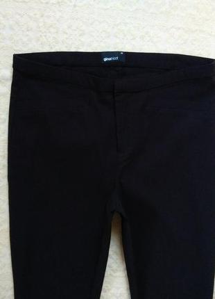 Утягивающие черные штаны скинни ginatricot, 42 размер.2 фото