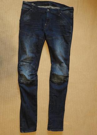 Розкішні фірмові джинси-елвуди g-star 5620 3d super slim jeans голландська 38/36 р.