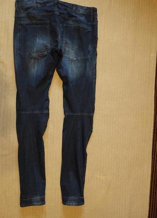 Роскошные фирменные джинсы - элвуды g-star 5620 3d super slim jeans голландия 38/36 р.8 фото