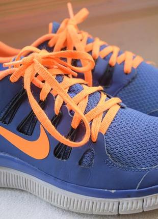 Беговые кроссовки кросовки кеды мокасины nike free 5.0 р. 40 25,8 см