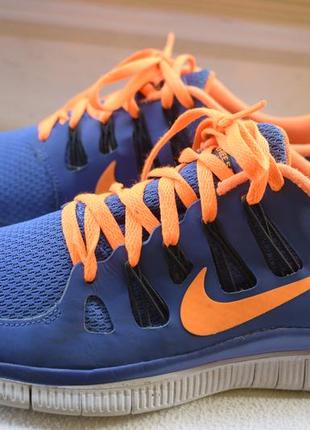 Бігові кросівки кеди мокасини nike free 5.0 р. 40 25,8 см7 фото