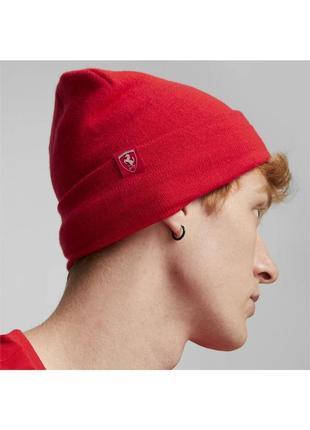 Шапка puma scuderia ferrari sptwr style cc beanie puma4 фото