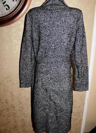 40 eur шикарное пальто amisu с поясом5 фото