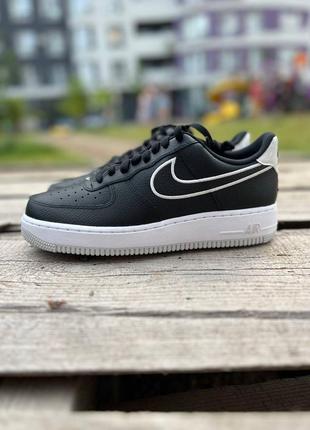 Кросівки чоловічі  nike air force 1 07 black fj4211-001 оригінал