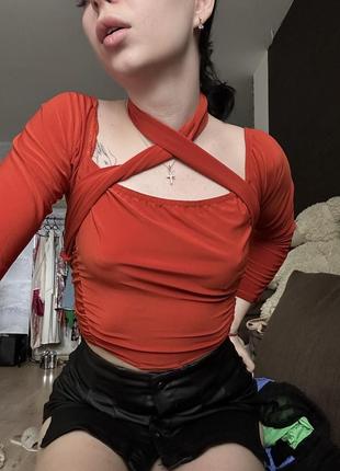 Кофта на завʼязках missguided