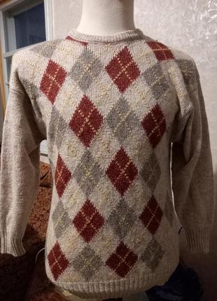 Джемпер вовна шовк шотландія
