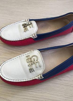 Мокасины на девочку ferre итальялия, кожа, р. 31