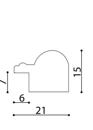 Багетная рамка  7х8 см (окно 6х7 см, багет 21х15 мм)10 фото