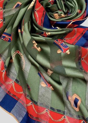 Шелковый платок codello / yves saint laurent италия 100 % шелк1 фото
