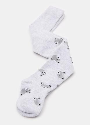 80 - 86 см новые фирменные базовые колготки колготы мишка sinsay