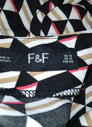 F&f топ блуза без рукавов большой размер uk184 фото
