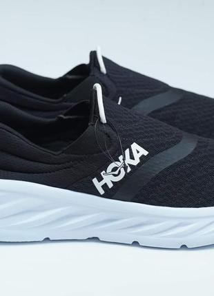 Кросівки жіночі hoka чорного кольору w ora recovery shoe 2,