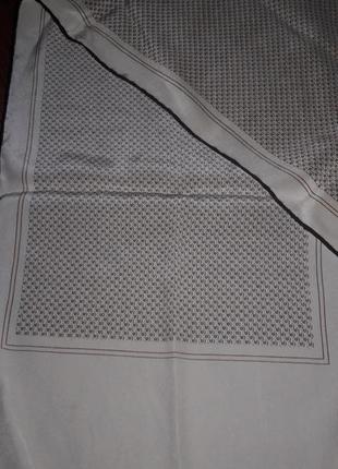 Шелковый винтажный шарфик италия etienne aigner3 фото