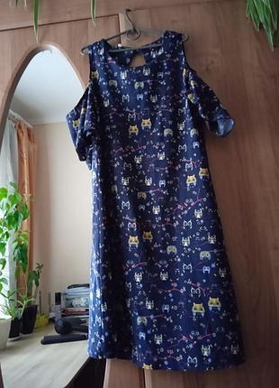 Платье 👗 совами