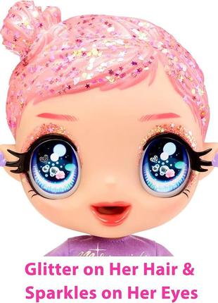 Кукла глиттер бебиз марина финли меняет цвет glitter babyz marina finley большая кукла пупс5 фото