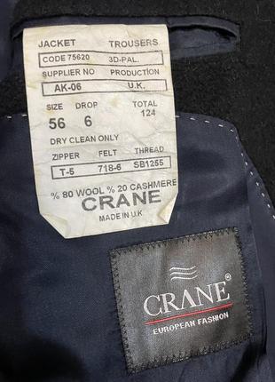 Пальто кашемірове, френч, crane, 56 розмір, xl5 фото