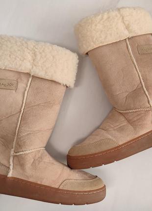Зимові жіночі чоботи max joy , 39 розмір, 24,5 см