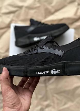 Кроссовки, кеды lacoste black5 фото