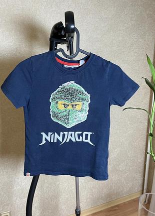 Футболка h&m lego ninjago на 6-7-8 лет