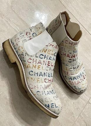 Ботинки chanel