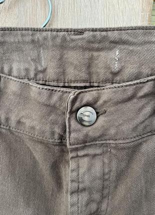 Винтажные джинсы just cavalli коричневые7 фото