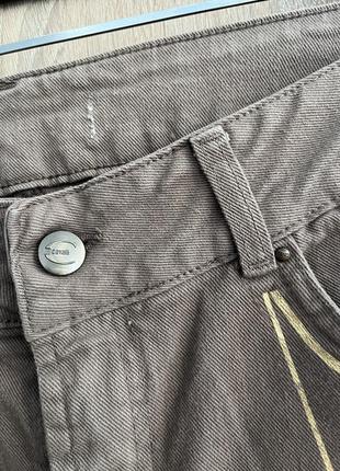 Винтажные джинсы just cavalli коричневые5 фото