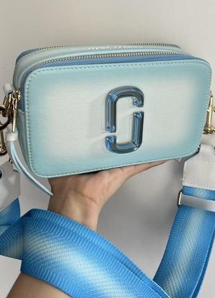 Сумочка в стиле marc jacobs / marc jacobs gradient blue / привлекательная сумка1 фото