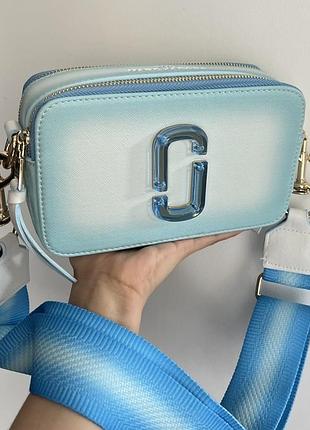 Сумочка в стилі marc jacobs / marc jacobs gradient blue / приваблива сумка