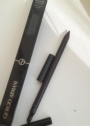 Шовковий олівець для очей armani smooth silk eye pencil2 фото